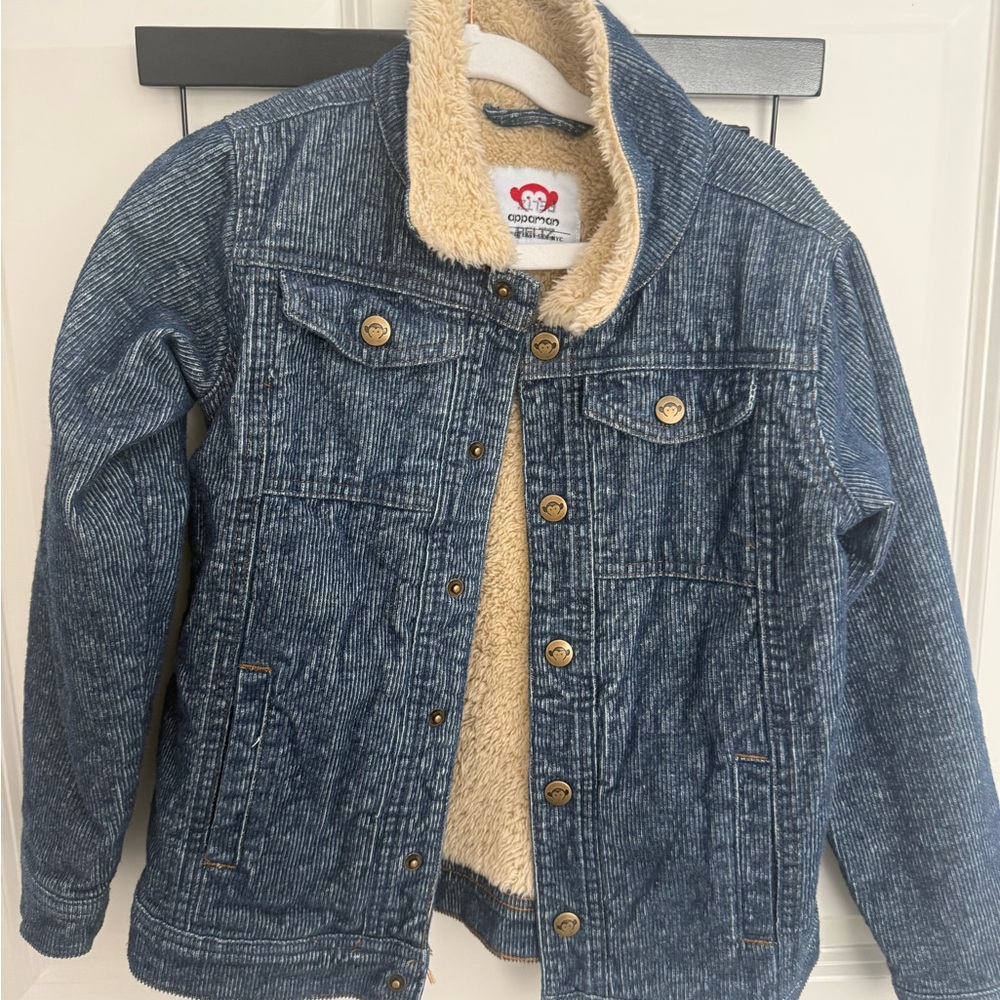 Appaman Blue Jean Jacket with Cream Lining